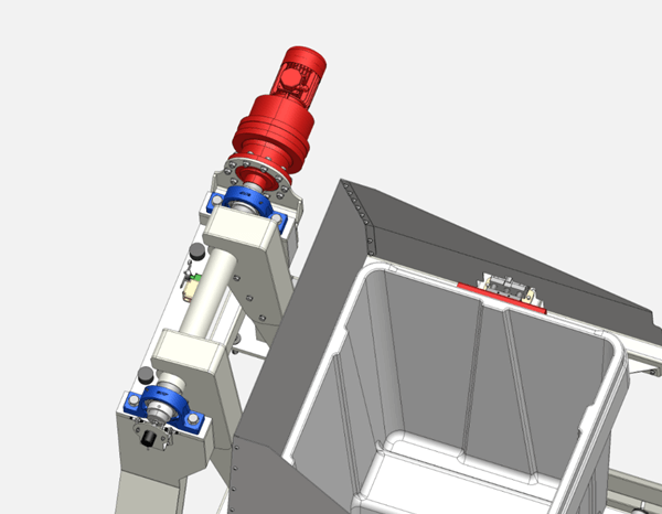 大扭矩行星齒輪減速機在翻轉設備上的應用